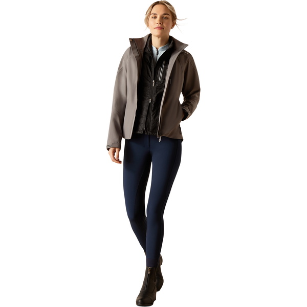 2024 Ariat Damen Küsten H2O Jacke 10048872 - Plum Grey